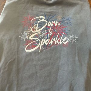 Mallory Ervin “Born to Sparkle” sweatshirt. Size Large